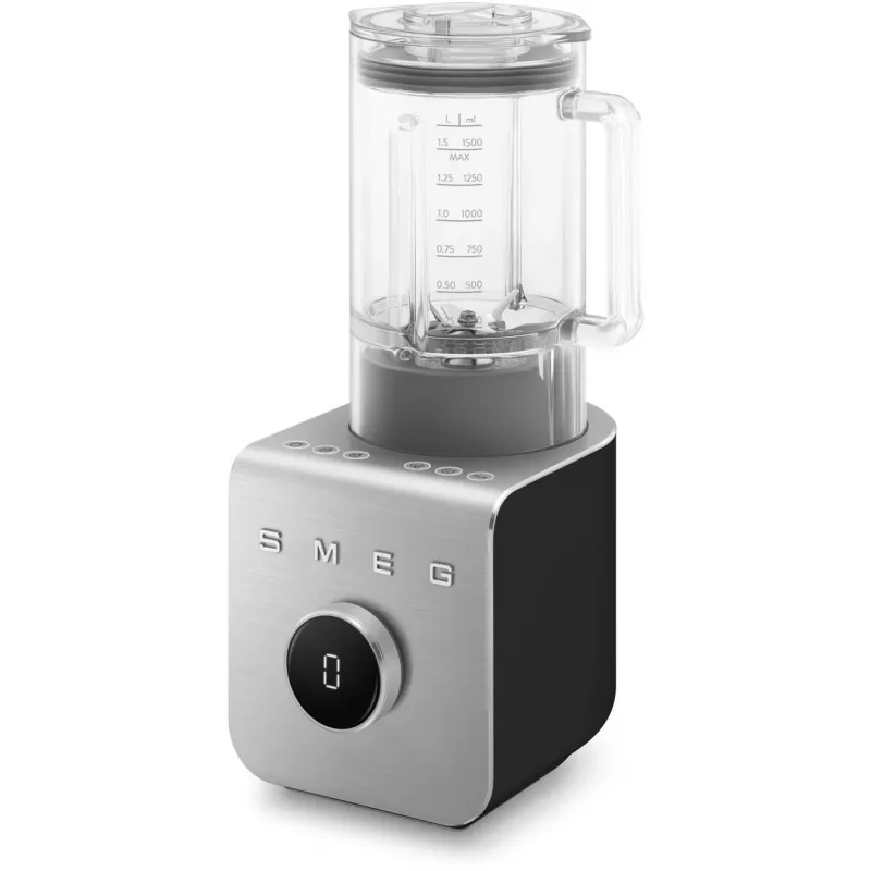 SMEG BLC01BLMEU profesionalus stacionarus maišytuvas, juodas matinis, 1,5 l (BLC01BLMEU)