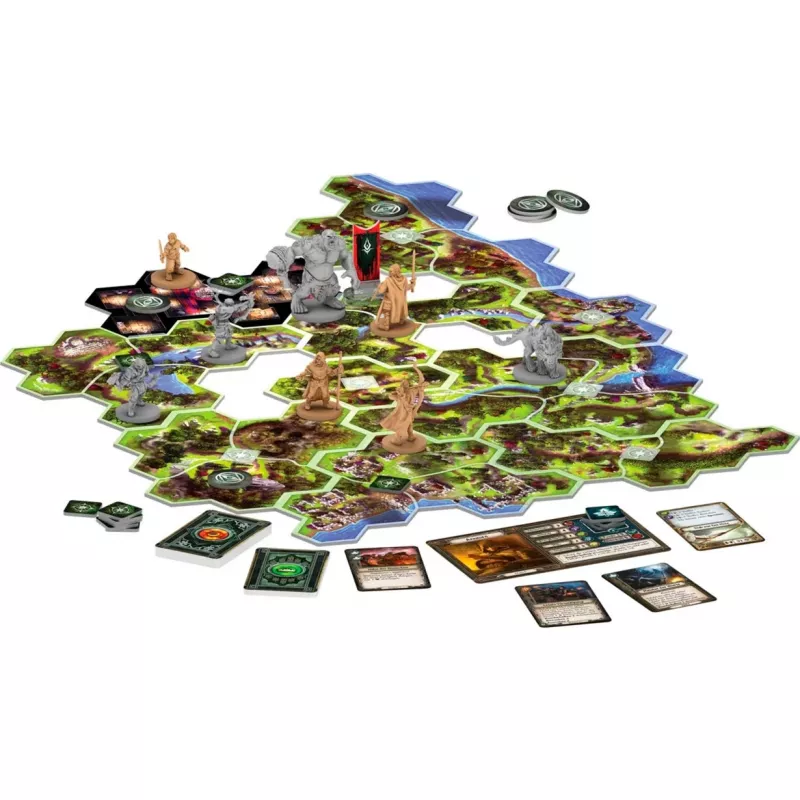 Asmodee Žiedų Valdovas: Kelionė per Viduržemę, stalo žaidimas