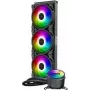 AIO skysčio CPU aušintuvas PCCOOLER GI-CX360 360 mm radiatorius, 2000 RPM siurblys / ventiliatoriai