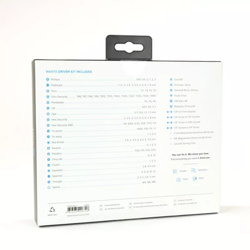 iFixit EU145392 atsuktuvų antgalis 112 vnt.
