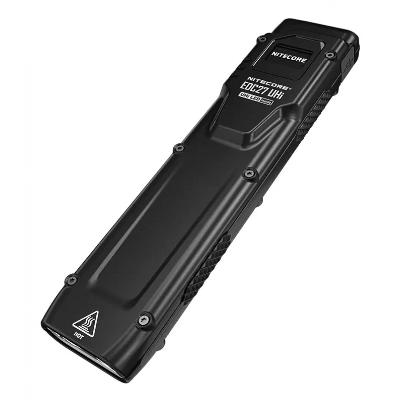 Rankinis žibintuvėlis Nitecore EDC27 UHI juodas LED nerūdijantis plienas