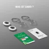 Vietos ieškiklis 4smarts SkyTag Lucid 2 vnt. pakuotė — Bluetooth GPS seklys, baltas