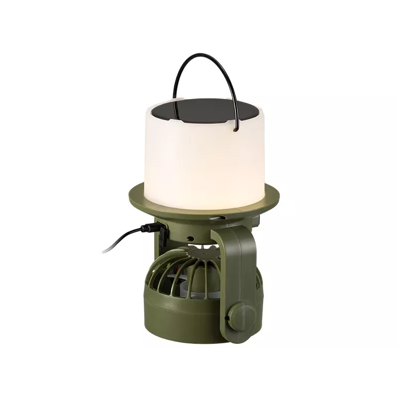 Tracer 47808 saulės energija maitinama stovyklavimo lempa su ventiliatoriumi