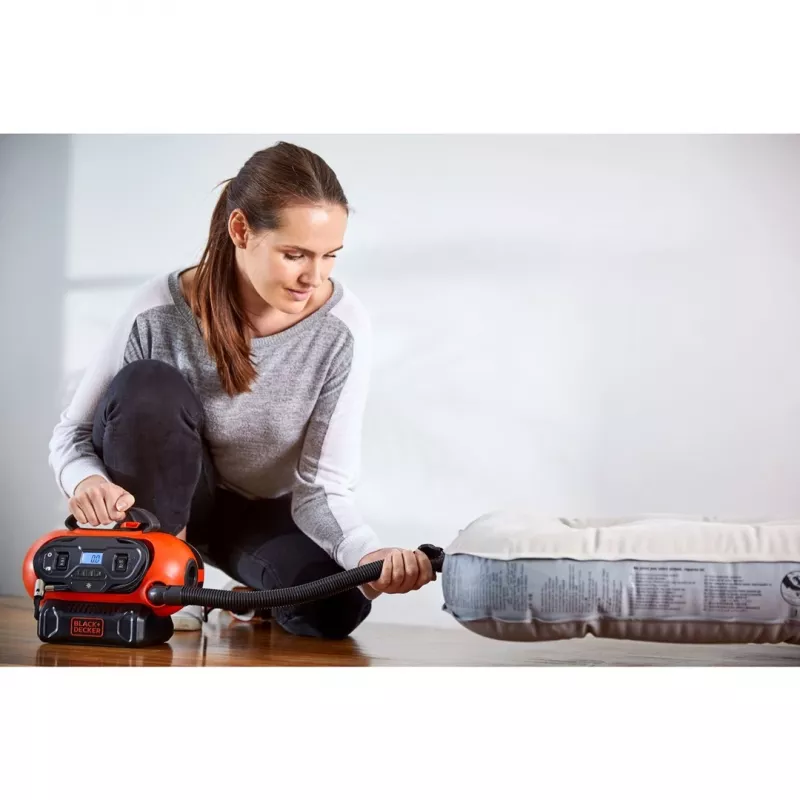 Black & Decker BDCINF18N-QS oro kompresorius 160 l/min AC/Žiebtuvėlio lizdas