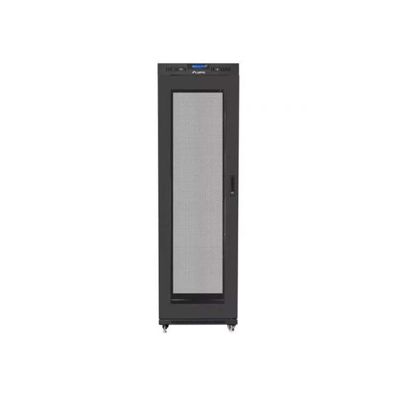 Laisvai stovinti spinta LANBERG FF01-6642-23BL 42U 600x600 mm 1200 kg IP20 juoda