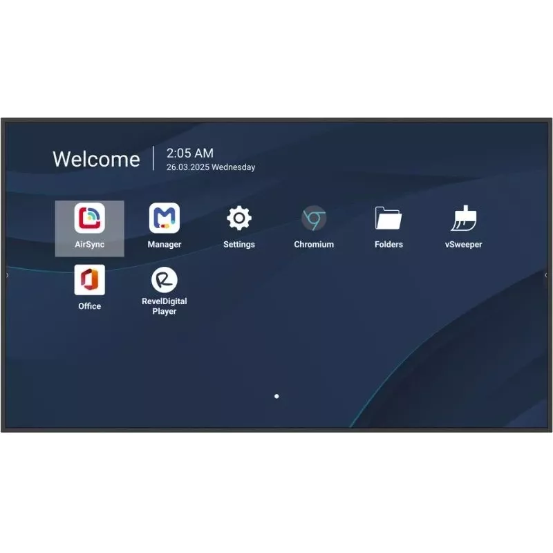 Monitorius VIEWSONIC CDE5514-2C 55 colių LED ekranas 3840x2160, energijos klasė E