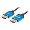 HDMI laidas LANBERG CA-HDMI-22CU-0018-BK 1,8 m — HDMI Type A į A, HDMI 2.0, 18 Gbit/s, ARC, paauksuoti kontaktai