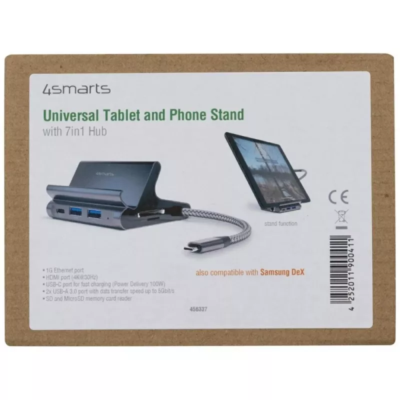 Laikiklis planšetei/išmaniajam 7in1 Dex HDMI/RJ45