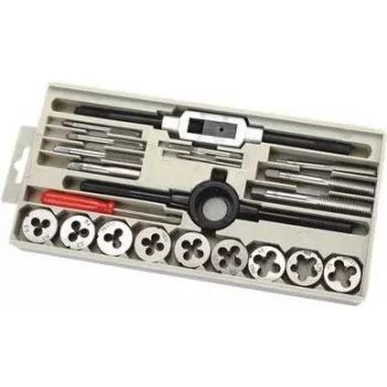 Srieginimo komplektas c.k tools T4032 — metriniai sriegikliai, 21 vnt.
