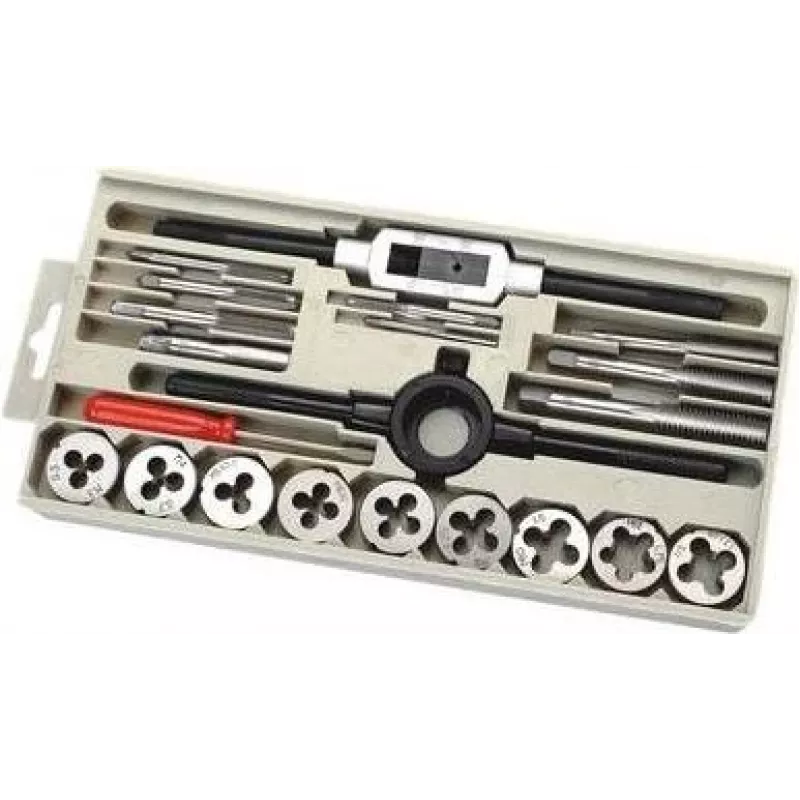 Srieginimo komplektas c.k tools T4032 — metriniai sriegikliai, 21 vnt.