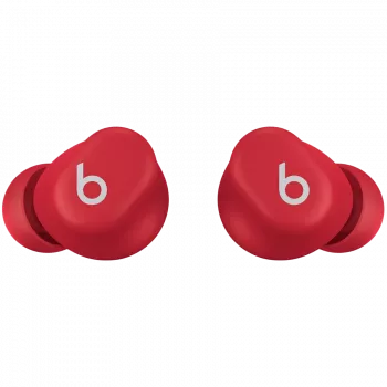 Beats Solo Buds – Tikri belaidžiai ausinukai – Skaidriai raudoni, modelis A3151 A3150 A3152