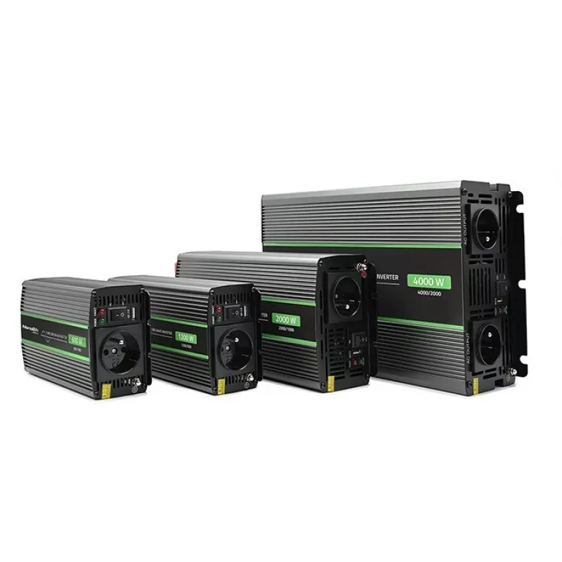 Qoltec Monolith maitinimo adapteris Auto 4000 W Juodas