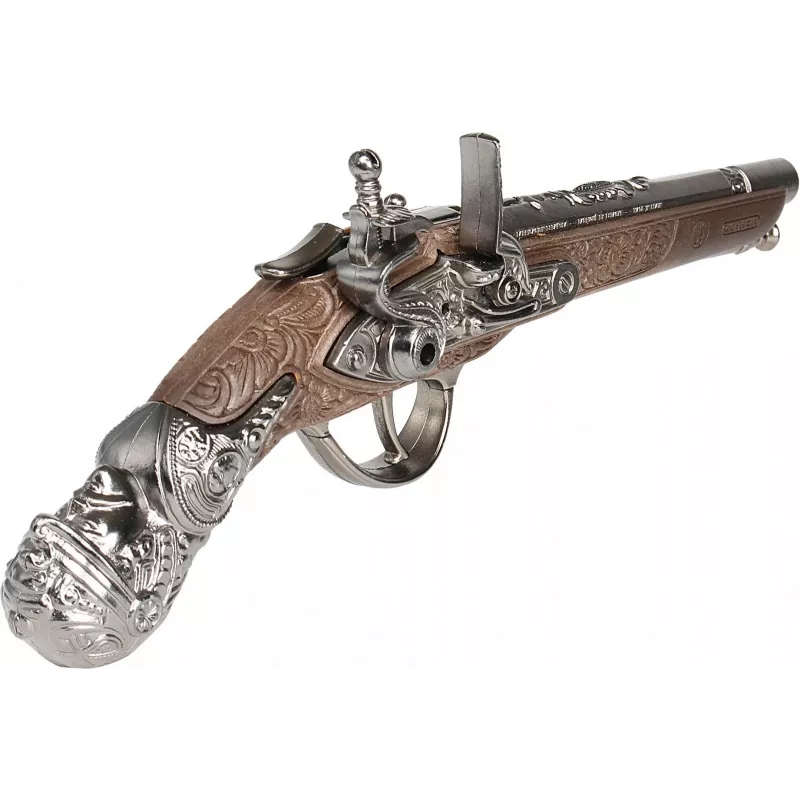 Metalinis piratų pistoletas Gonher modelis 239863 - metalinis žaislinis pistoletas