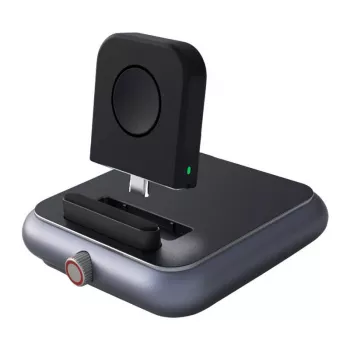 Magnetinis įkroviklis Joyroom JR-WQW03, skirtas Apple Watch — juodas