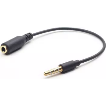 Garso kabelis Gembird CCA-419 0,18 m 3,5 mm juodas