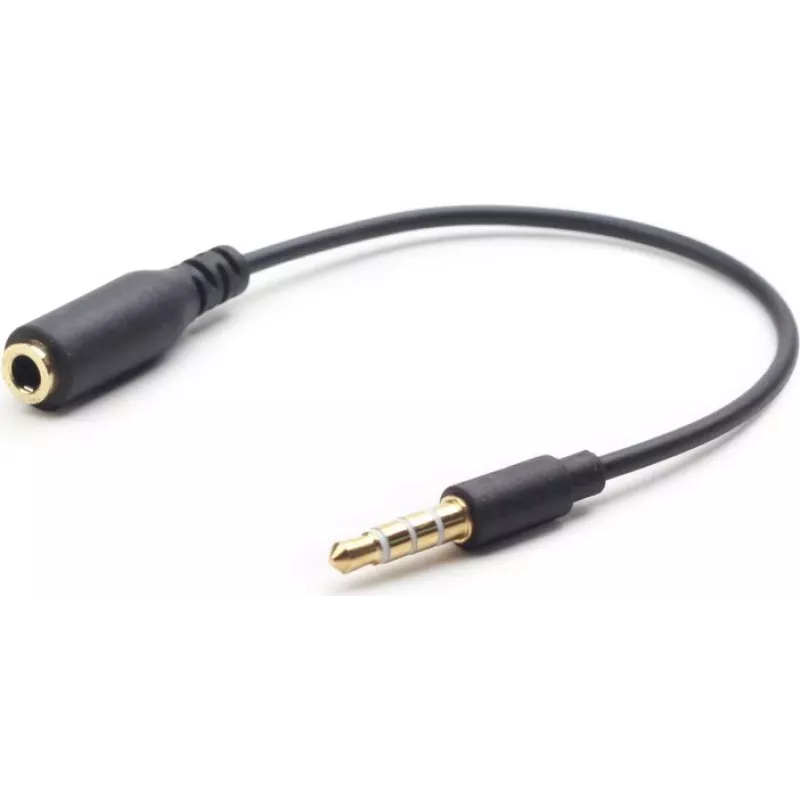 Garso kabelis Gembird CCA-419 0,18 m 3,5 mm juodas