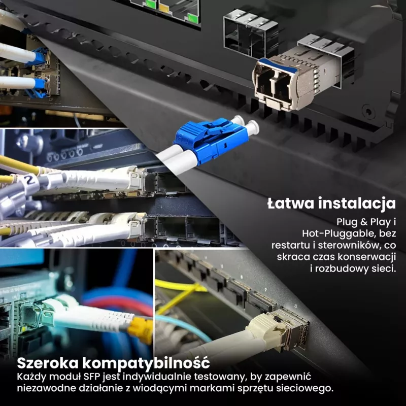 Extralink SFP28 25G 2 pakuotėje | SFP28 modulis | 25 Gbps, LC/UPC dvipusis, 1310 nm, 10 km, vienmodis, DOM tinklo siųstuvas-imtuvas modulis
