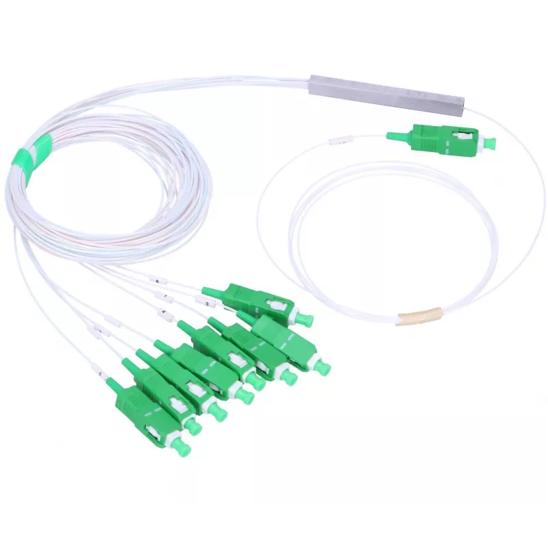 Extralink 1:8 PLC SC/APC skirstytuvas, 900 μm, 1 m