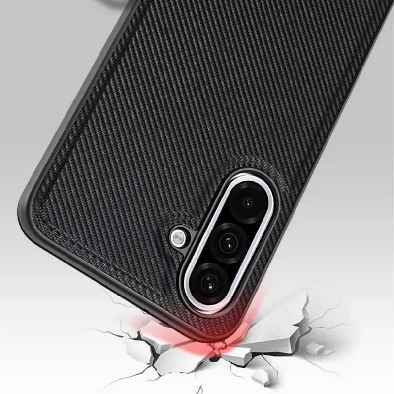 StyleShell NYLO, Telefono dėklas juodas, Samsung Galaxy A36 5G
