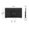 139,0cm/55 inch (3840x2160) JAPANNEXT JN-IPS550UHD60F 16:9 IPS 60Hz HDMI USB WLAN Garsiakalbis Juoda