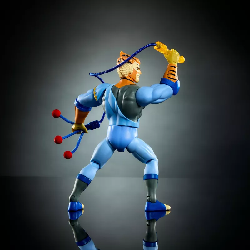Veiksmo figūrėlė MATTEL Masters of the Universe Origins Thundercats Tygra – kolekcinė žaislinė figūrėlė, lankstoma
