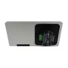 Dviejų valdymo skydelių Shelly Wall Display X2 WiFi/BLU (sidabrinis) + BLU H&T