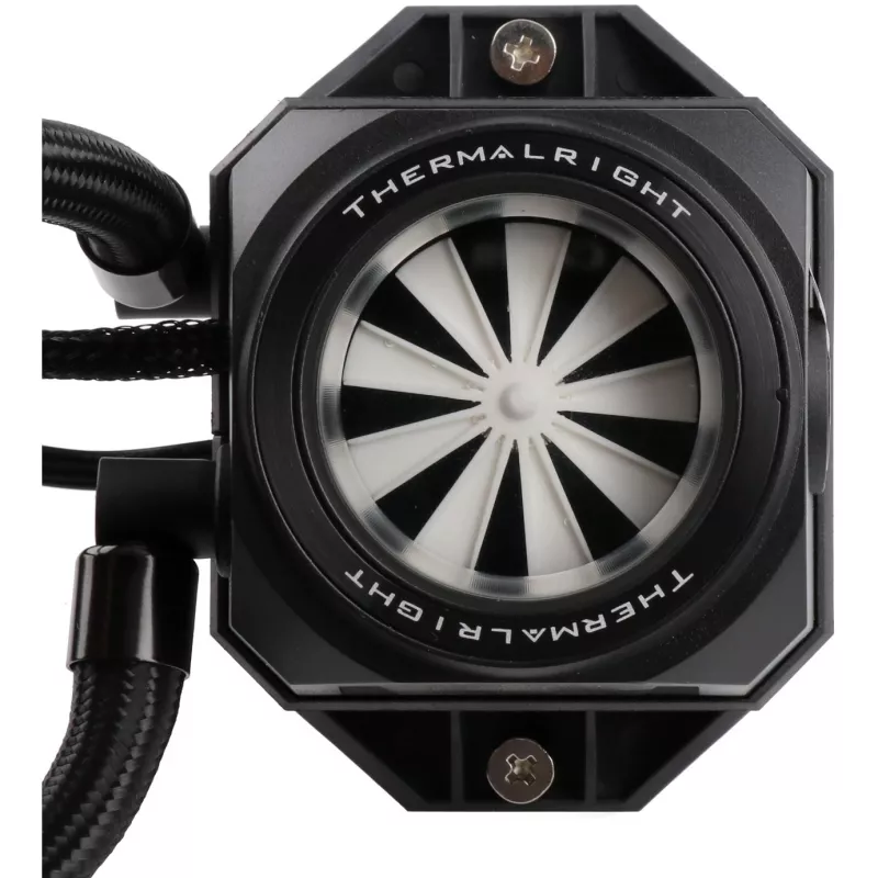 Thermalright TurboRight 240C - procesoriaus skysčio aušinimo sistema - (skirta: LGA775, LGA1156, LGA1366, LGA1155, LGA2011, LGA1150, LGA2011-3, LGA1151, AM4, LGA2066) - Varis - 120 mm