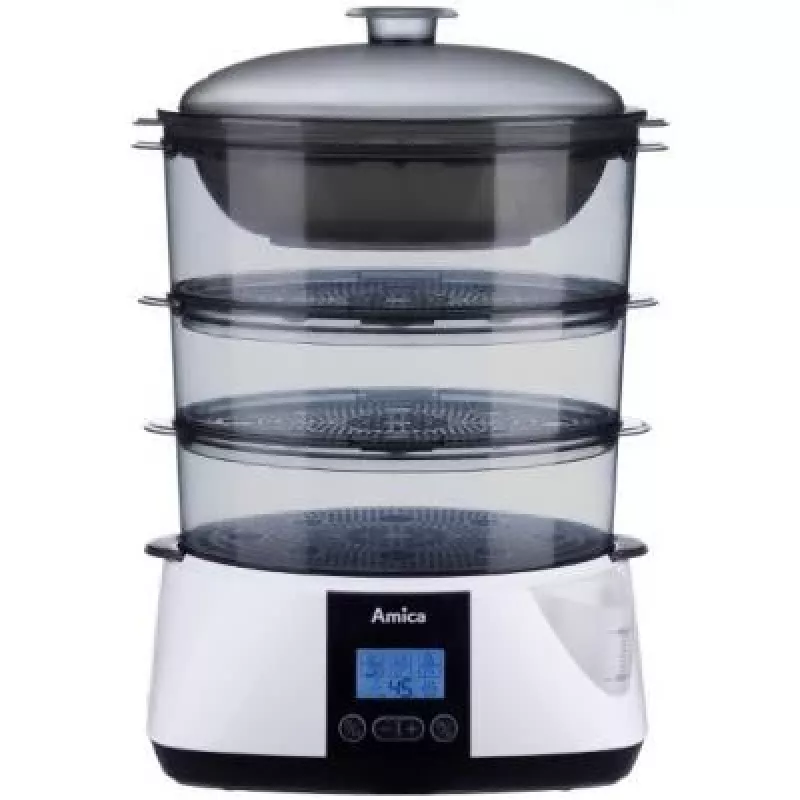 Optimum PT3011 Lunaris food steamer Juoda/Balta
