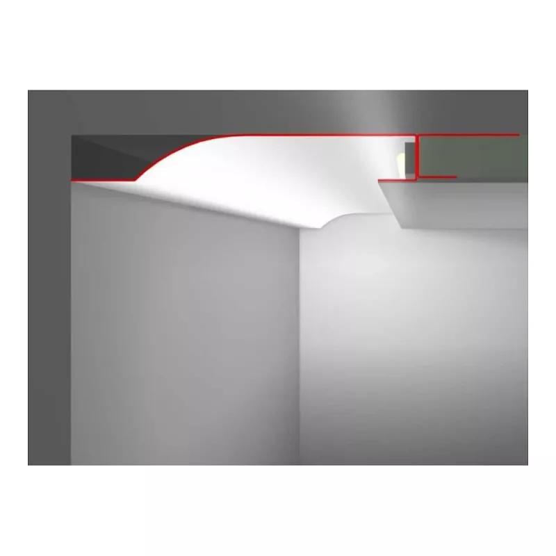Synergy 21 S21-LED-PR00400 apšvietimo montavimo profilis ir priedas (S21-LED-PR00400)
