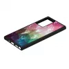 Apsauginis telefono dėklas iKins Samsung Galaxy Note 20 Ultra — vandens gėlių dizainas, juodas