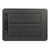 DeLOCK 63957 saugojimo įrenginio prijungimo stotelė USB 3.2 Gen 2 (3.1 Gen 2) Type-C juoda