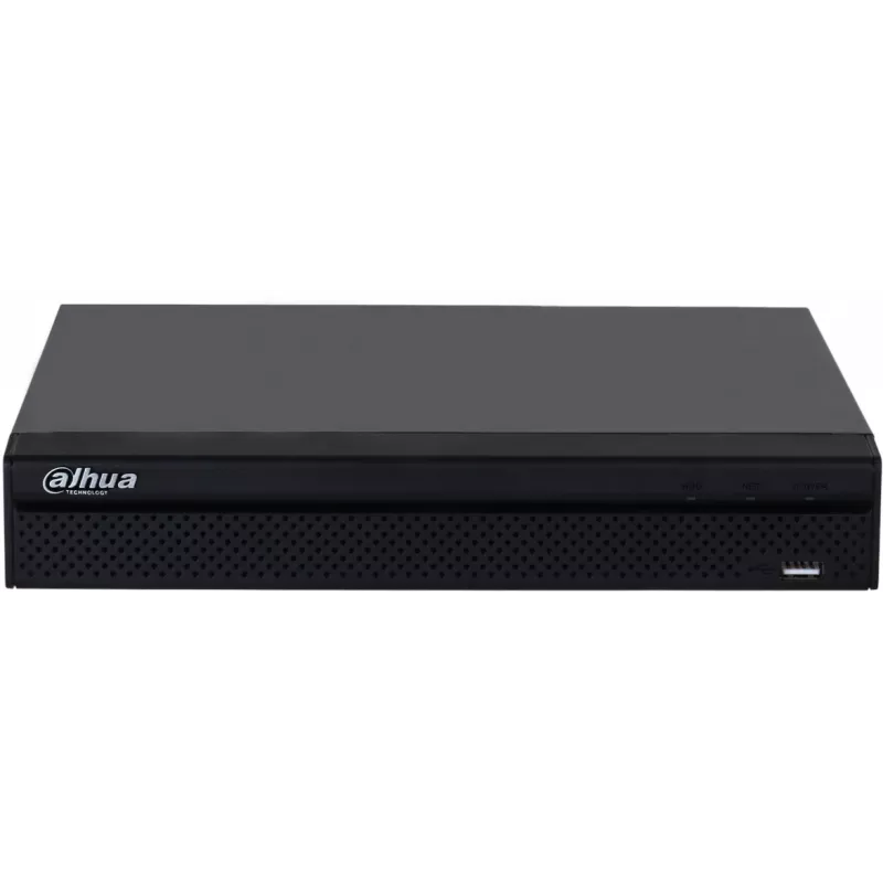 Tinklo vaizdo registratorius DAHUA Lite NVR2108HS-8P-4KS3 — 8 kanalų, 4K maks., SATA HDD, 1U, PoE