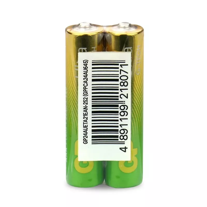 Šarminės baterijos GP Battery Ultra AAA LR03 1.5V — pakuotėje 40 vnt.