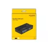 DeLOCK 11495 kompiuterio duomenų perjungiklis 5 Gbit/s Juodas Plastikinis