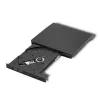 Išorinis DVD‑RW įrenginys QOLTEC 51857 — USB 3.0, SATA sąsaja, DVD±R 8x, DVD±RW 4x, DVD‑RAM 5x, CD 24x, juodas