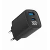 Mobiliųjų įrenginių įkroviklis Gembird TA-UC-PDQC30LCD-BK-01 Greitas įkrovimas Juodas