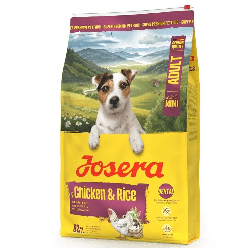 JOSERA Adult Mini Chicken with rice - sausas šunų maistas - 10kg