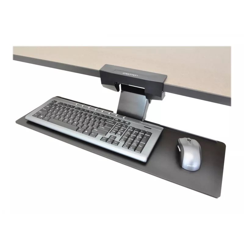 Po stalu montuojamas klaviatūros laikiklis Ergotron Neo-Flex 97-582-009 juodas