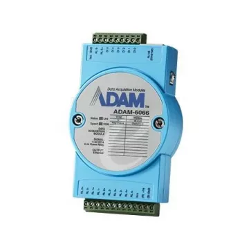 Advantech ADAM-6066-D – skaitmeninis ir analoginis – įvestis/išvestis: 6 kanalai – relės kanalas – Modbus/TCP – TCP/IP – UDP – HTTP – DHCP – SNMP – MQTT – 2 kV