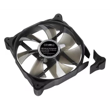 Ventiliatorius NoiseBlocker Multiframe M12-2 120 mm, 1800 RPM, 124 m³/h, 4,5 V, juodas