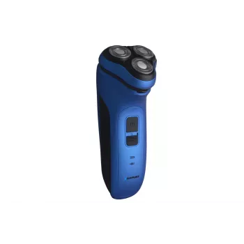 Blaupunkt MSR401 Herrenrasierapparat Rotationstrasierer Trimmer Juoda - Blue (MSR401)