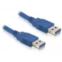 USB laidas DeLOCK USB 3.0-A vyriškas/vyriškas 2 m mėlynas