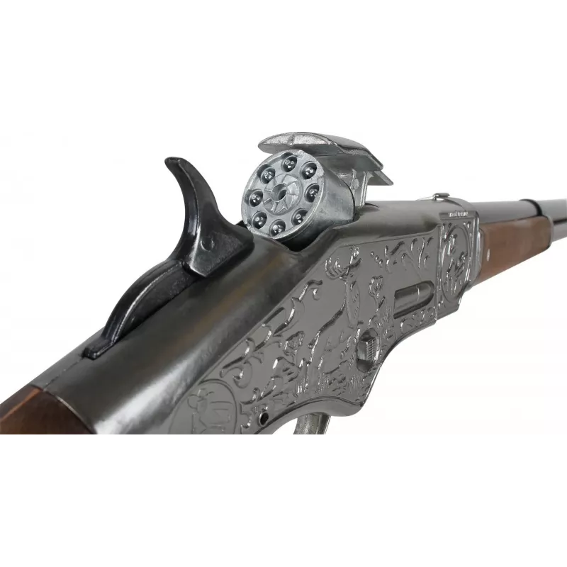 Pulio metalinis žaislinis šautuvas modelis 15593/0 — 8 šovinių talpa
