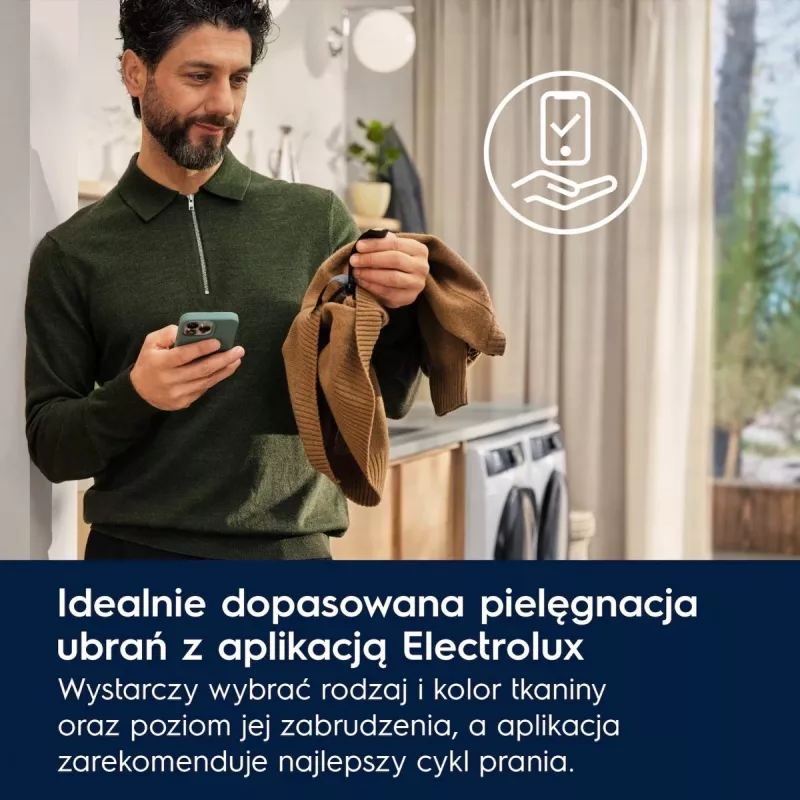 Skalbinių džiovyklė Electrolux EW7D585UCP 8 kg šilumos siurblys, kondensacinis džiovinimas
