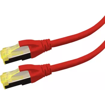 Tinklo kabelis LOGON APR6A010R Cat6a S/FTP (S-STP) raudonas, 1 m, RJ-45–RJ-45