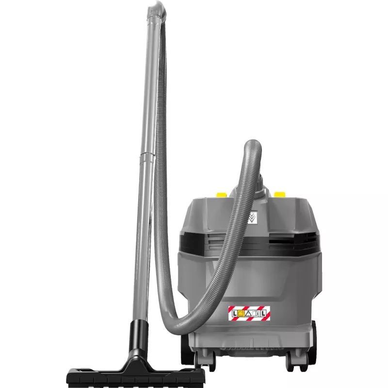 Drėgnas ir sausas dulkių siurblys Kärcher NT 22/1 Ap L – 22 L, 1300 W, 25,5 kPa vakuumas, 71 l/s oro srautas, 1,9 m žarna, 6 m laidas
