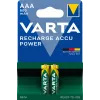 Varta akumuliatorius VARTA R2U Ni-MH AAA (Micro) 800mAh 1,2V / 2 vnt. lizdinėje pakuotėje (56703 101 402)