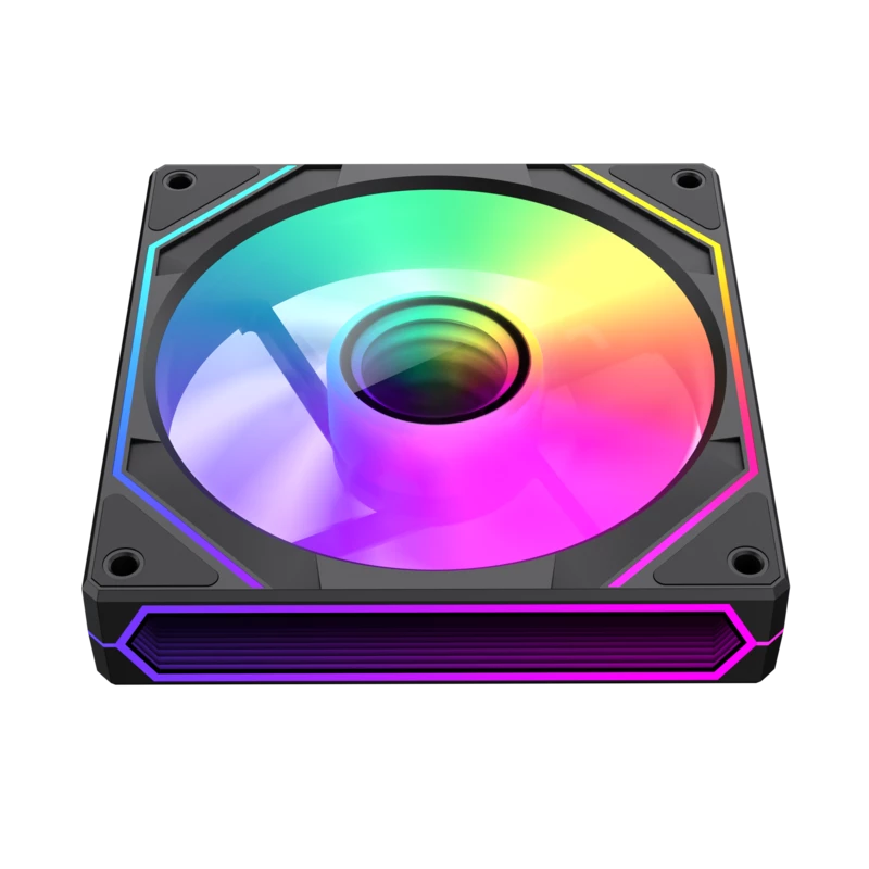Gamemax | Korpuso ventiliatorius | FN12A-S8I | Juoda