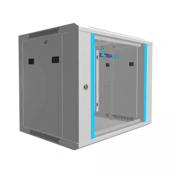 Sieninis stovas Extralink 9U 600x450 Pilka