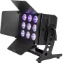 LED par light EUROLITE CLS-9 QCL RGB/WW 9x7W — kompaktiškas sceninis apšvietimas su 9 x 7W RGB/WW šviesos diodais